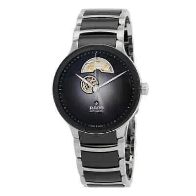 Pre-owned Rado Centrix Automatic Open Heart Two-tone Unisex Watch R30012152