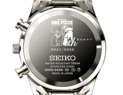 Pre-owned Seiko Psl One Piece  25th Anniversary Watch Memorial Edition Luffy Shanks Mar2025