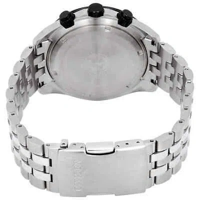 Pre-owned Citizen Brycen Perpetual Chronograph Blue Dial Men's Watch Bl5568-54l