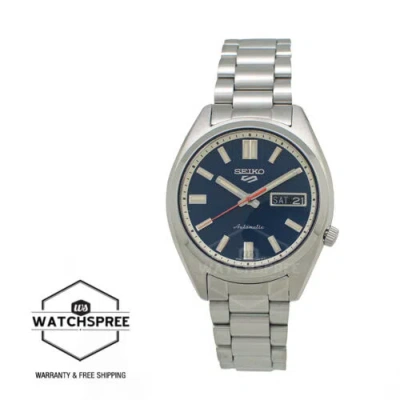 Pre-owned Seiko 5 Sports Automatic Snxs Series Stainless Steel Band Watch Srpk87k1
