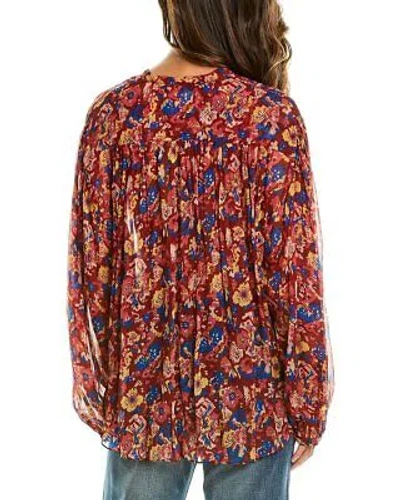 Pre-owned Isabel Marant Étoile Kiledia Blouse Women's Red 36