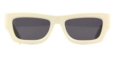 Pre-owned Palm Angels Auberry Peri048s24pla0010107 White In Gray