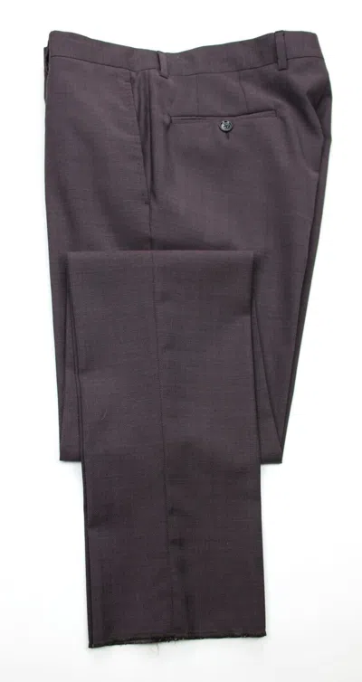 Pre-owned Ted Baker London Suit 40 R Men's Roger Slim Fit Wool Purple Pink Pin Dot