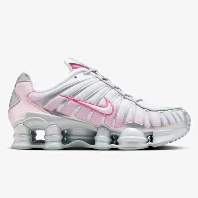 Pre-owned Nike Women's Shox Tl 'metallic Platinum/pink Foam' (hv2520-001) Expeditedship In Silver, Pink