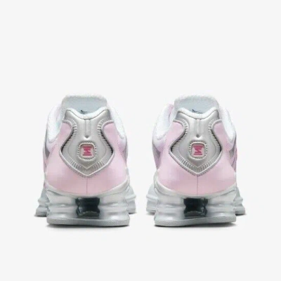 Pre-owned Nike Women's Shox Tl 'metallic Platinum/pink Foam' (hv2520-001) Expeditedship In Silver, Pink