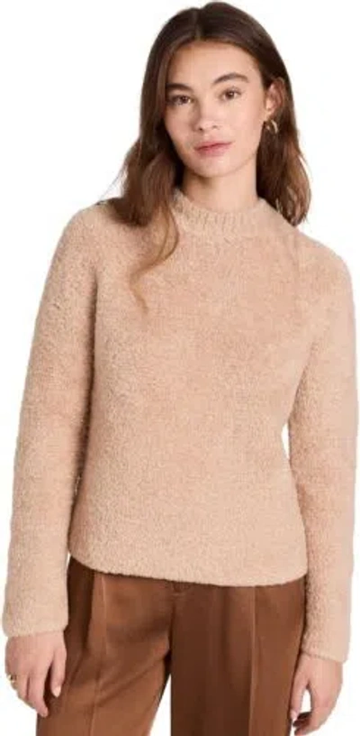 Pre-owned Vince Women's Teddy Raglan Sweater In H Desert Clay