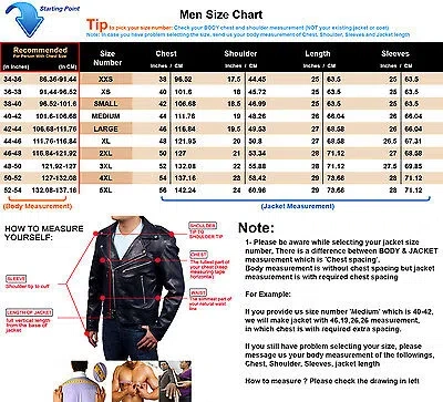 Pre-owned Handmade Men's Genuine Cowhide Leather Designer Men's Motorcycle Biker Jacket Uc004 In Black