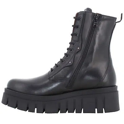 Pre-owned Nerogiardini Nero Giardini A24us Women's Amphibian With Platform I411920d/100 In Black