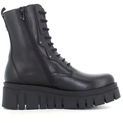 Pre-owned Nerogiardini Nero Giardini A24us Women's Amphibian With Platform I411920d/100 In Black