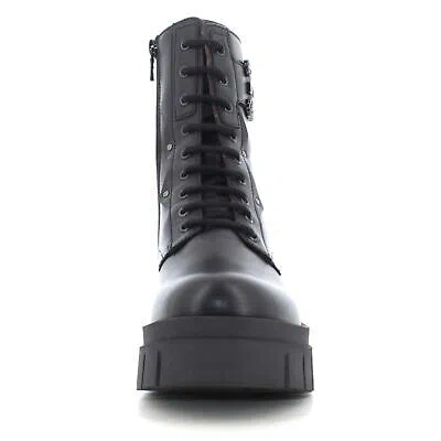 Pre-owned Nerogiardini Nero Giardini A24us Women's Amphibian With Platform I411920d/100 In Black