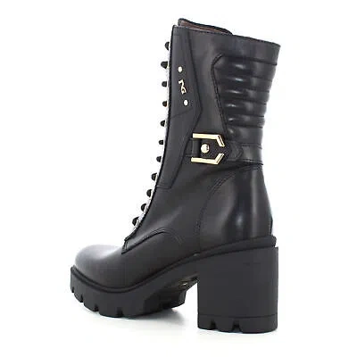 Pre-owned Nerogiardini Nero Giardini A24us Women's Amphibian With Heel I411902d/100 In Black