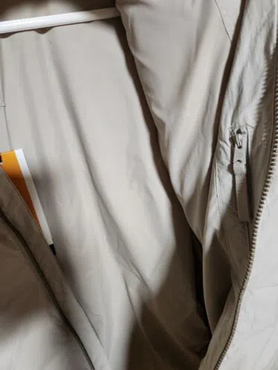 Pre-owned Timberland Puffer Jacket In Beige