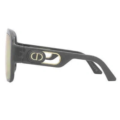 Pre-owned Dior Bobbysport Silver Mirror Shield Ladies Sunglasses Cd40054u 20c 00