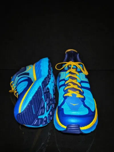 Pre-owned Hoka One One M Stinson Atr 5 Men's Athletic Shoes Size 13" In Blue