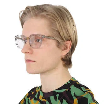 Pre-owned Gucci Clear Photochromatic Sport Unisex Sunglasses Gg0184s 001 50 Gg0184s 001 50
