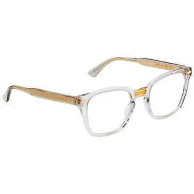 Pre-owned Gucci Clear Photochromatic Sport Unisex Sunglasses Gg0184s 001 50 Gg0184s 001 50