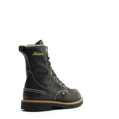 Pre-owned Thorogood Men's 1957 Series Flyway Usa 8" Waterproof Soft Toe Work Boot 814-4141 In Brown