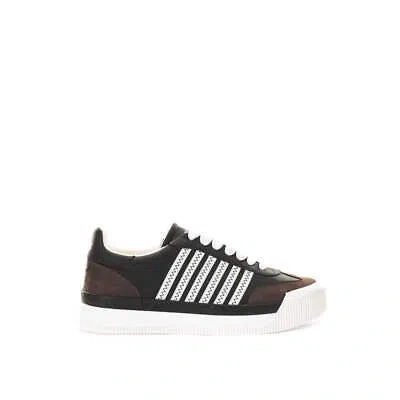 Pre-owned Dsquared2 Dsquared² Black Leather Sneaker