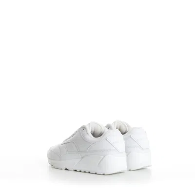 Pre-owned Saint Laurent 895$ Women's White 'bump' Low-top Sneakers - Smooth Leather