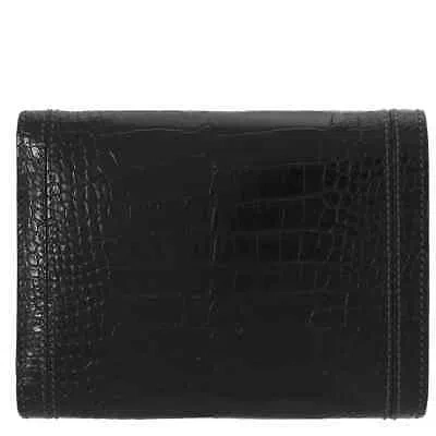 Pre-owned Cc Montblanc La Vie De Boheme 6  Wallet 107611 In Check Description
