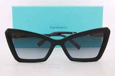 Pre-owned Tiffany & Co Brand . Sunglasses Tf 4203 80013c Black/gradient Grey For Women In Gray