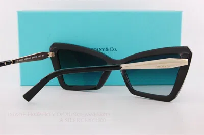 Pre-owned Tiffany & Co Brand . Sunglasses Tf 4203 80013c Black/gradient Grey For Women In Gray