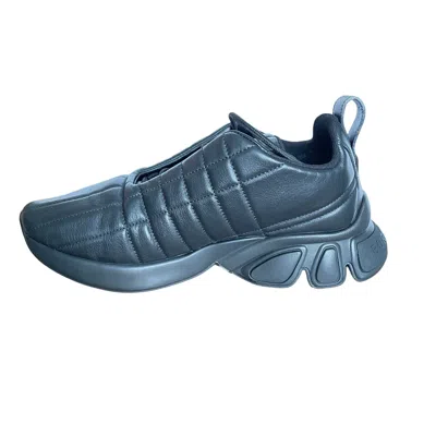 Pre-owned Burberry Men's Tnr Classic Quilted Leather Sneaker Black, Sizes 42, 43, 45