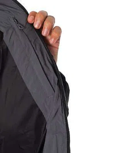 Pre-owned Ea7 Men's Logo Bomber Jacket, Black
