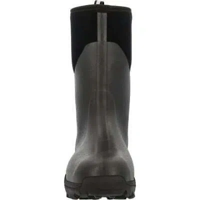 Pre-owned Muck Boots Muck Boot Company Men's Muckmaster Mid Waterproof Boot Black - Mmm-500a, Black