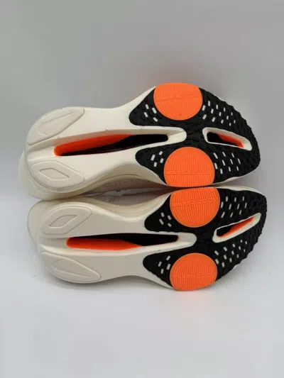 Pre-owned Nike Air Zoom Alphafly Next% 3 Prototype Fd8357-100 Women's Sz 7.5 No Lid In White/black/phantom/total Orange