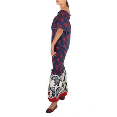 Pre-owned La Doublej La Double J Pigmy Palm Capalbio Dress In Check Description