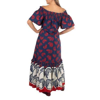 Pre-owned La Doublej La Double J Pigmy Palm Capalbio Dress In Check Description