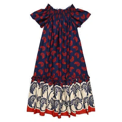 Pre-owned La Doublej La Double J Pigmy Palm Capalbio Dress In Check Description
