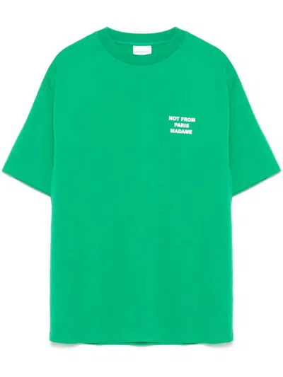 Shop Drôle De Monsieur Drole De Monsieur T-shirts And Polos In Green