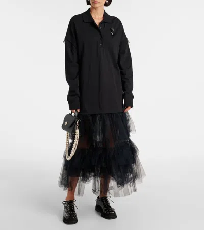 Simone Rocha Valentine Bag Cross Body Bag In Black