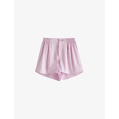 Hay Short De Pyjama Rose Outline In Soft Pink