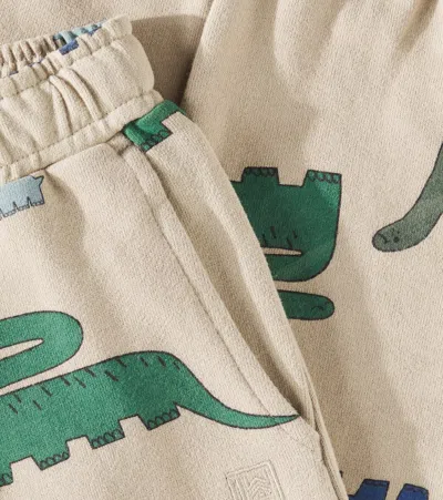 LIEWOOD INGA PRINTED COTTON JERSEY SWEATPANTS 