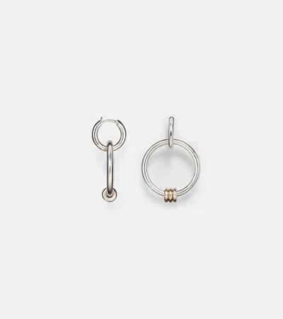 Spinelli Kilcollin Sirius Versa Sterling Silver Hoop Earrings In Silver