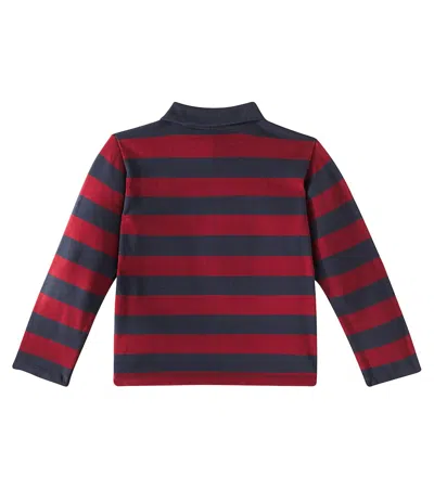 Bonpoint Gad Striped Cotton Top In Blue