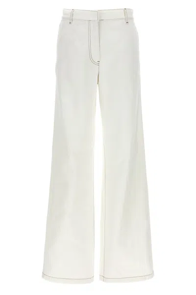 Shop Dries Van Noten Women 'paxy' Pants In White