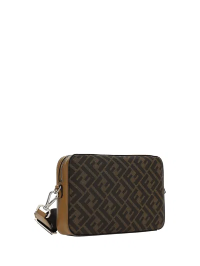 Shop Fendi Men Camera Shoulder Bag In Multicolor