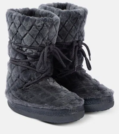 INUIKII MOUTON HIGH SHEARLING SNOW BOOTS 