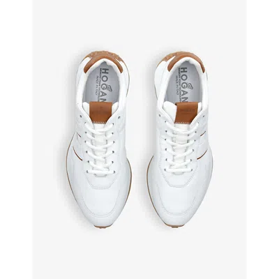 Hogan White Leather H601 Sneakers