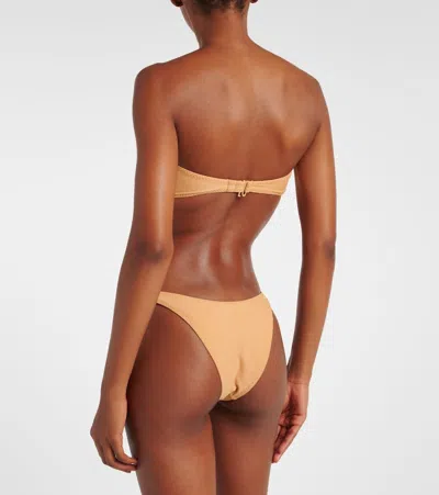 Same '90s High-rise Bikini Bottoms In Beige