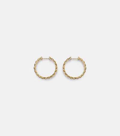 Anita Ko Coil 18kt Gold Hoop Earrings In Gold