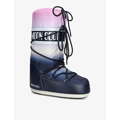 Moon Boot Icon Moonrise Snow Boots In Blue Other