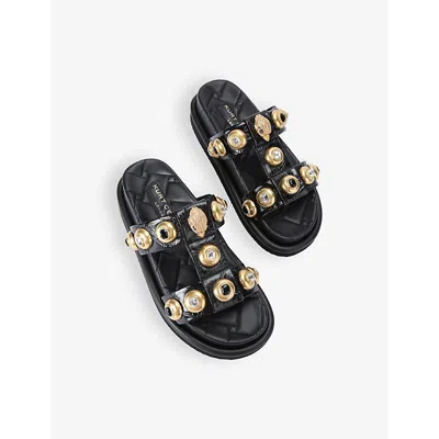 Kurt Geiger Orson Multi Stud In Black/comb