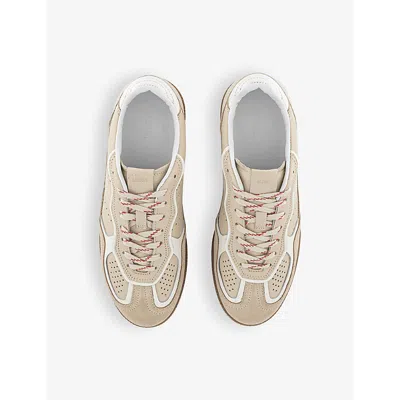 Alohas Tb.490 Rife Leather Low-top Sneakers In Cream