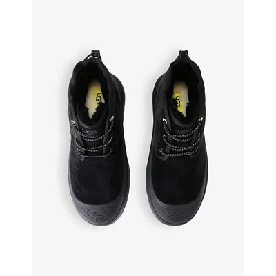 Ugg Bottines En Cuir In Black