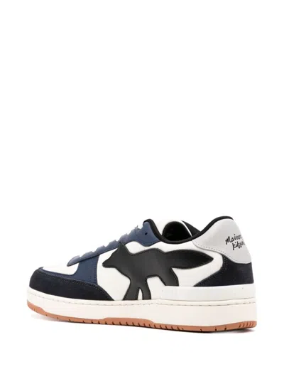 Maison Kitsuné Chiru Trainers In Navy